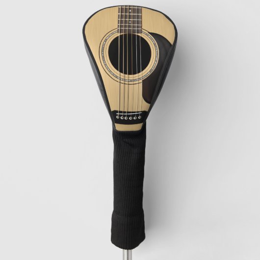 Akustikgitarre Golf Headcover (Vorderseite)