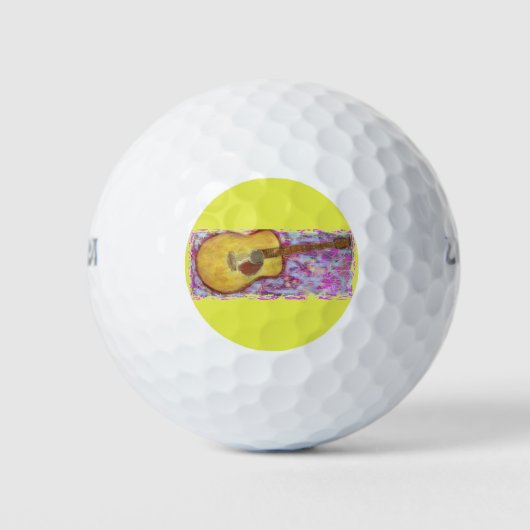 Akustikgitarre Golfball (Vorderseite)