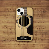 Akustikgitarre iPhone Hülle