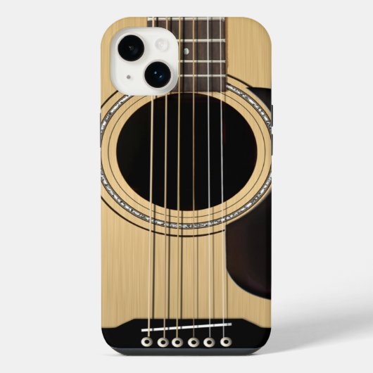 Akustikgitarre iPhone Hülle (Rückseite)