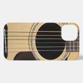 Akustikgitarre iPhone Hülle (Rückseite (Horizontal))