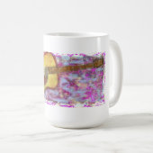 Akustikgitarre Kaffeetasse (VorderseiteRechts)