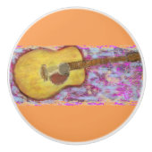 Akustikgitarre Keramikknauf (Vorderseite)