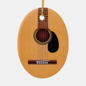 Akustikgitarre Keramikornament (Vorne)