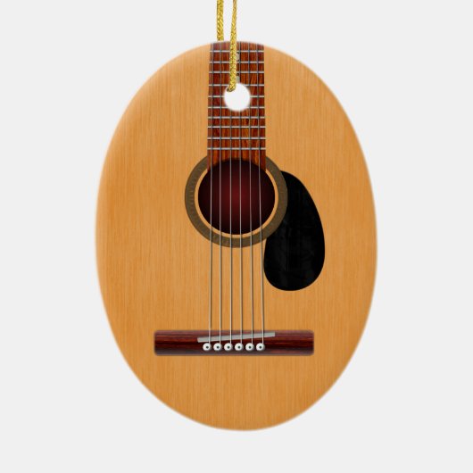 Akustikgitarre Keramikornament (Hinten)