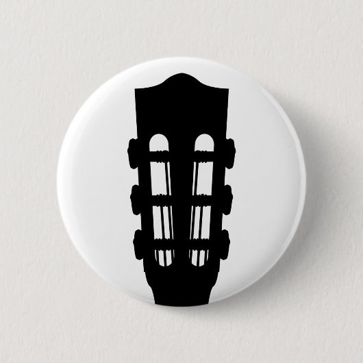 Akustikgitarre-Kopf-Knopf-Abzeichen Button (Vorderseite)