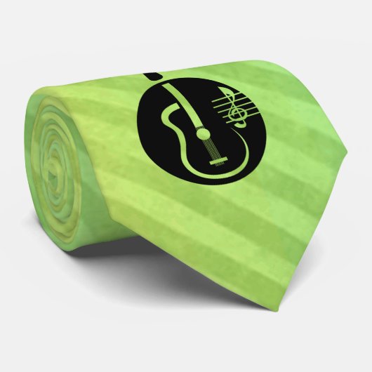 Akustikgitarre Krawatte (Gerollt)