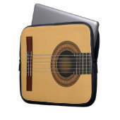Akustikgitarre-Laptop-Hülse Laptopschutzhülle (Vorderseite Links)
