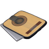 Akustikgitarre-Laptop-Hülse Laptopschutzhülle (Vorne Knopf)
