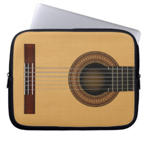 Akustikgitarre-Laptop-Hülse Laptopschutzhülle