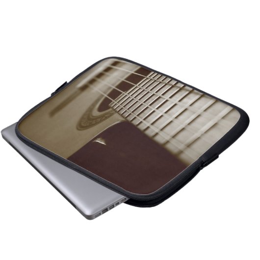 Akustikgitarre Laptopschutzhülle (Vorne Knopf)