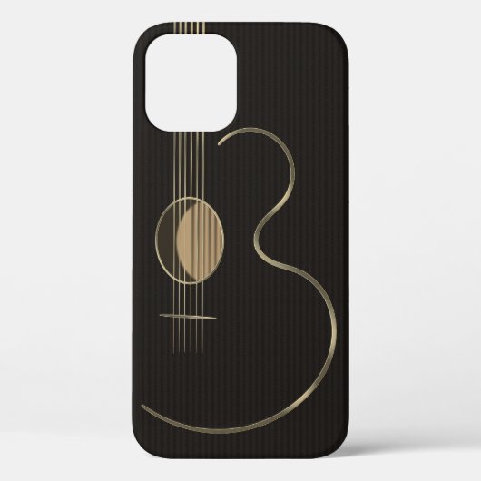 Akustikgitarre-Logo Case-Mate iPhone Hülle (Rückseite)