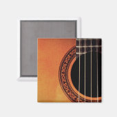 Akustikgitarre Magnet (Vorderseite/Rückseite)