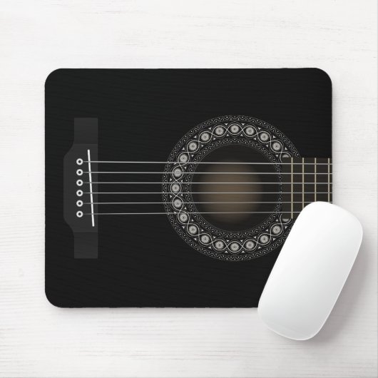 Akustikgitarre Mousepad (Mit Mouse)