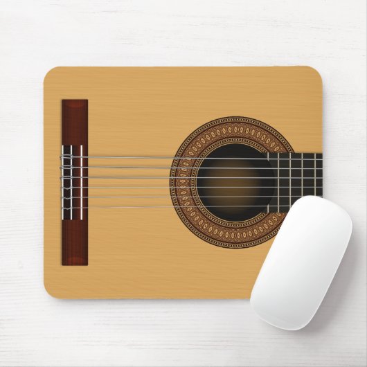 Akustikgitarre Mousepad (Mit Mouse)