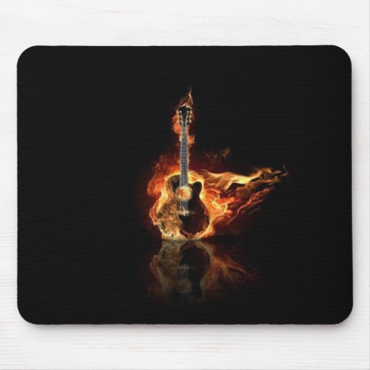 Akustikgitarre Mousepad (Vorne)