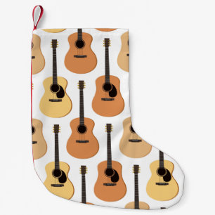 Akustikgitarre-Muster Kleiner Weihnachtsstrumpf