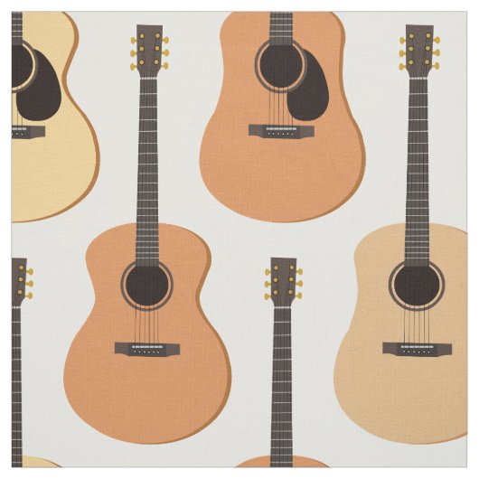 Akustikgitarre-Muster Stoff (Muster)