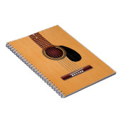 Akustikgitarre Notizblock (Rechte Seite)