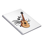 Akustikgitarre Notizblock (Rechte Seite)