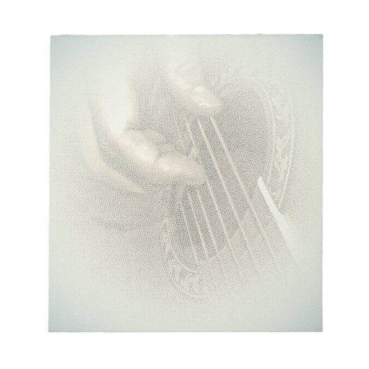 Akustikgitarre Notizblock (Vorderseite)