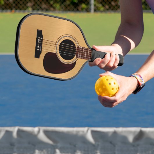 Akustikgitarre Pickleball Schläger (InSitu)