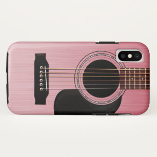 Akustikgitarre Pink Rose Case-Mate iPhone Hülle