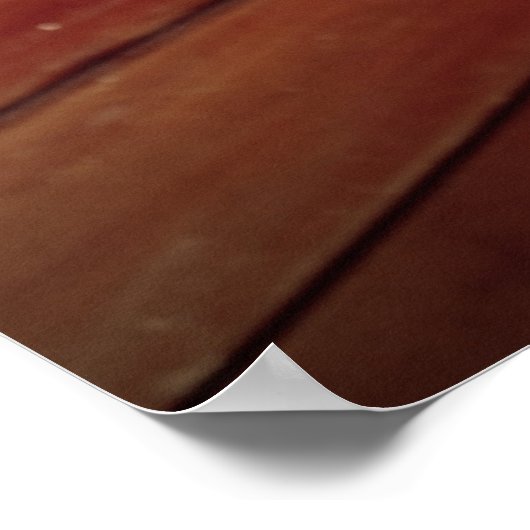 Akustikgitarre Poster (Ecke)