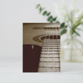 Akustikgitarre Postkarte (Stehend Vorderseite)