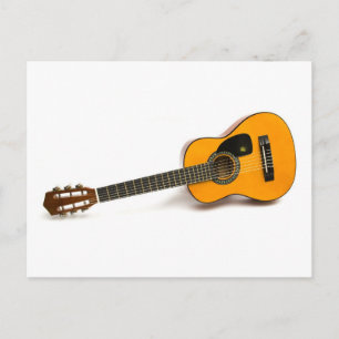 Akustikgitarre Postkarte