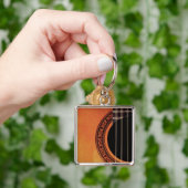 Akustikgitarre Schlüsselanhänger (Hand)