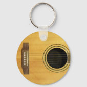 Akustikgitarre Schlüsselanhänger (Vorderseite)