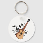 Akustikgitarre Schlüsselanhänger (Vorderseite)