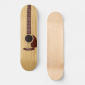 Akustikgitarre Skateboard (Vorderseite)