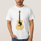 Akustikgitarre-T - Shirt (Vorderseite)