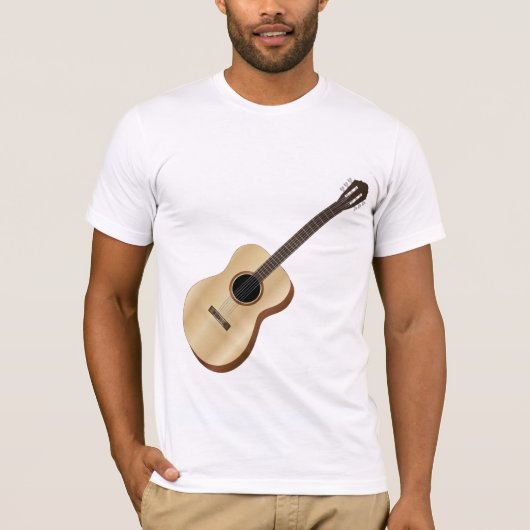 Akustikgitarre T-Shirt (Vorderseite)