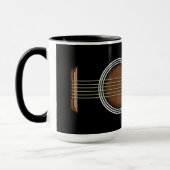 Akustikgitarre-Tasse - Mongram Tasse (Links)