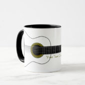 Akustikgitarre-Tasse Tasse (Vorderseite Links)