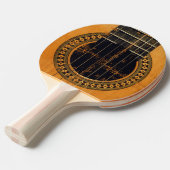 Akustikgitarre Tischtennis Schläger (Vorderseite)