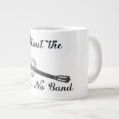 Akustikgitarre-Tunnel-bohrwagenTasse Jumbo-Tasse (Vorderseite Rechts)