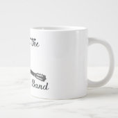 Akustikgitarre-Tunnel-bohrwagenTasse Jumbo-Tasse (Rechts)