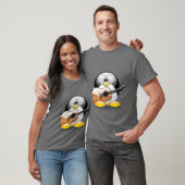 Akustikgitarre Tux (Linux Tux) T-Shirt (Unisex)