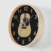 Akustikgitarre Uhr (Winkel)
