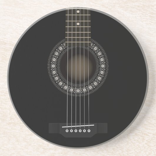 Akustikgitarre-Untersetzer Sandstein Untersetzer (Vorne)