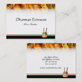 Akustikgitarre-Visitenkarte Visitenkarte (Vorne/Hinten)