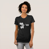 Akustikgitarrehände T-Shirt (Vorne ganz)