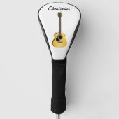 Akustikgitarren-Design Golf Headcover (Vorderseite)