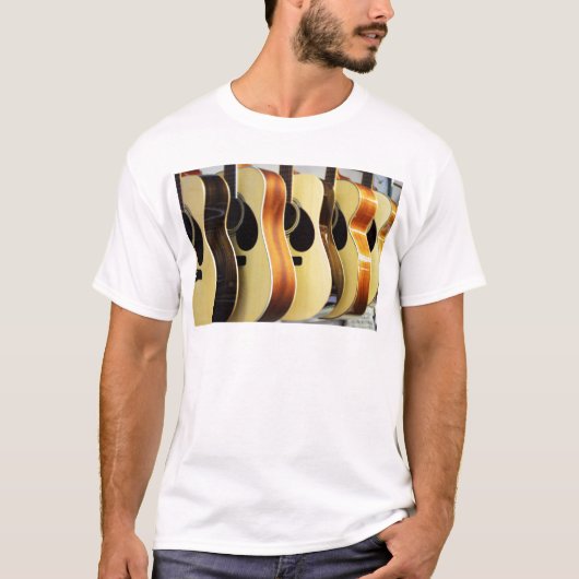 Akustikgitarren T-Shirt (Vorderseite)