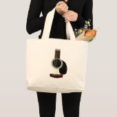 Akustikgitarretasche Jumbo Stoffbeutel (Vorderseite (Produkt))