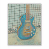 Akustikgitarrist Aufkleber (Vorderseite)